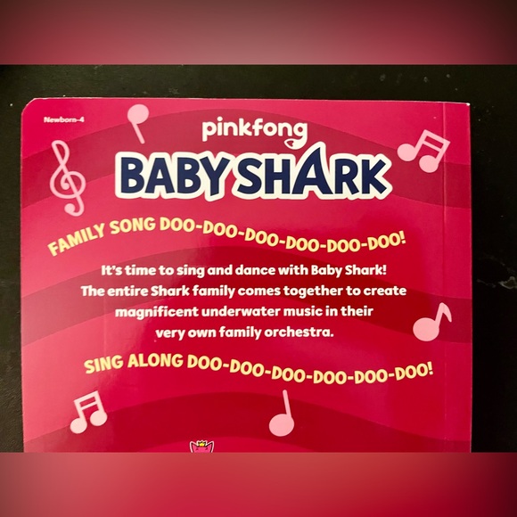 Baby Shark: Baby Shark and the Family Orchestra - Board book By Pinkfong - Picture 3 of 4